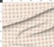 Petal Signature Cotton by the Yard or Fat Quarter Vintage Star Retro Geometric Hand Drawn Muted Boho Block Print Custom Printed Fabric by Spoonflower